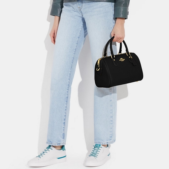 New! Rowan Satchel in Gold/Black 🖤 - Picture 7 of 7